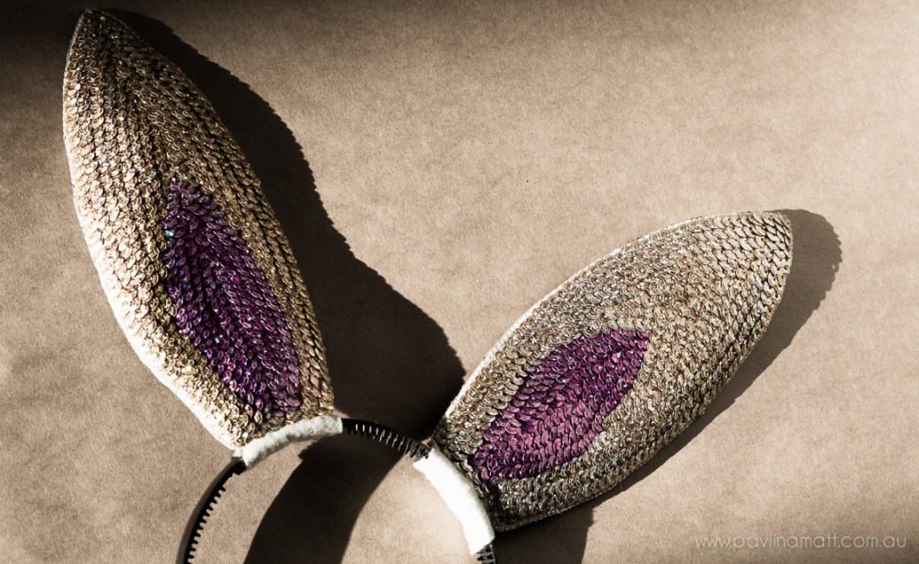 A pair of sparkly bunny&nbsp;ears